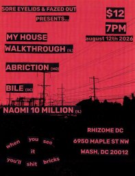 My House Walkthrough / Abriction / Bile / Naomi 10 Million